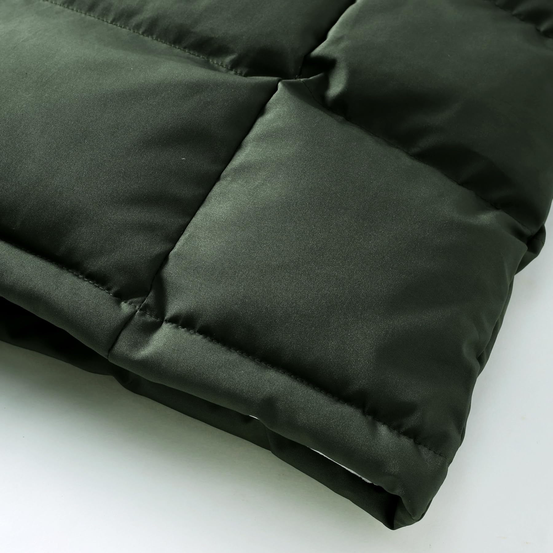 Allthemen Piumino da Uomo Giacca Invernale Lunga Trapuntata con Cappuccio Parka Caldo Cappotto a Vento di Grandi Dimensioni