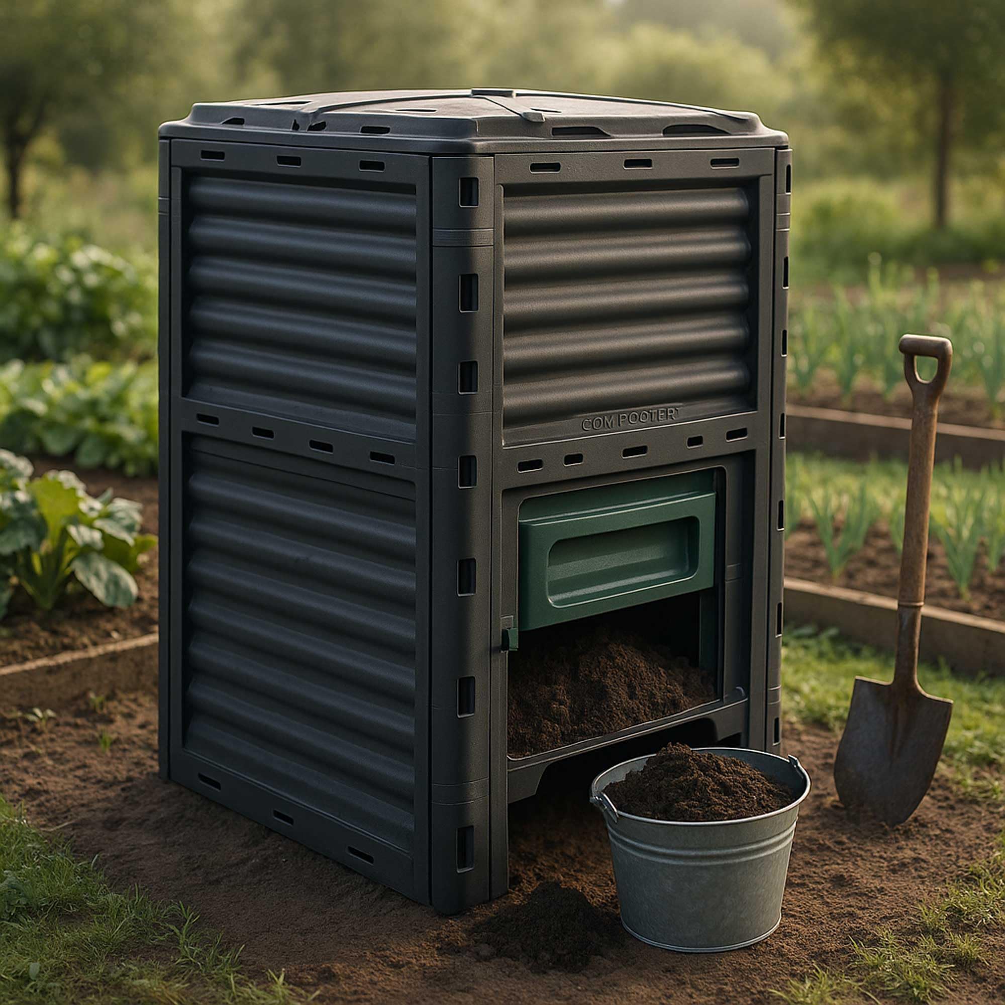 Composteur de Jardin 300 L WERKA PRO