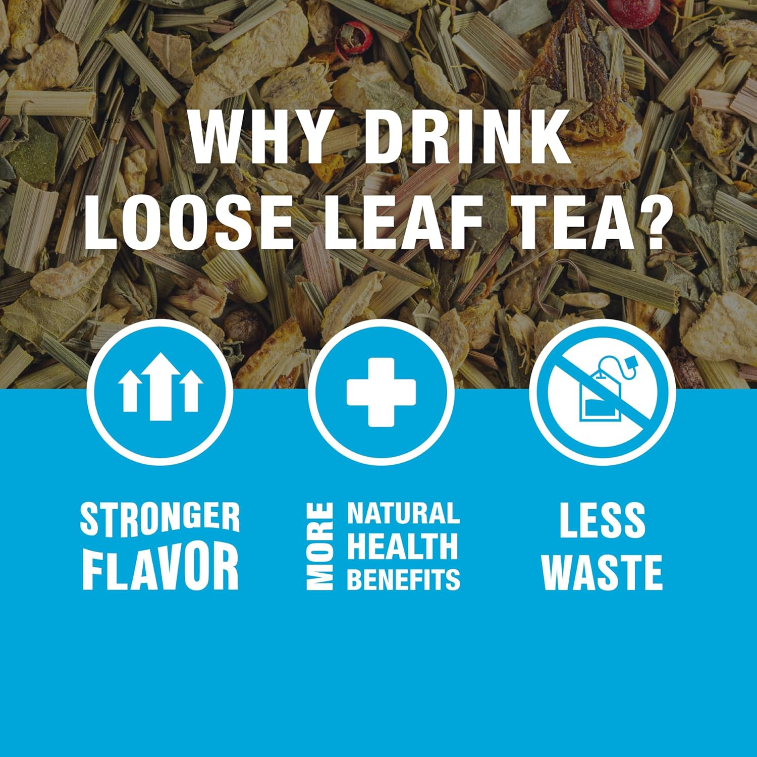 Tiesta Tea - Meyer Lemon Zest, Loose Leaf, Zesty Lemon Herbal Tea, Premium Caffeine Free Blend, Make Hot or Iced & Brews Up to 200 Cups, 16 oz Resealable Bulk Pouch - Image 8