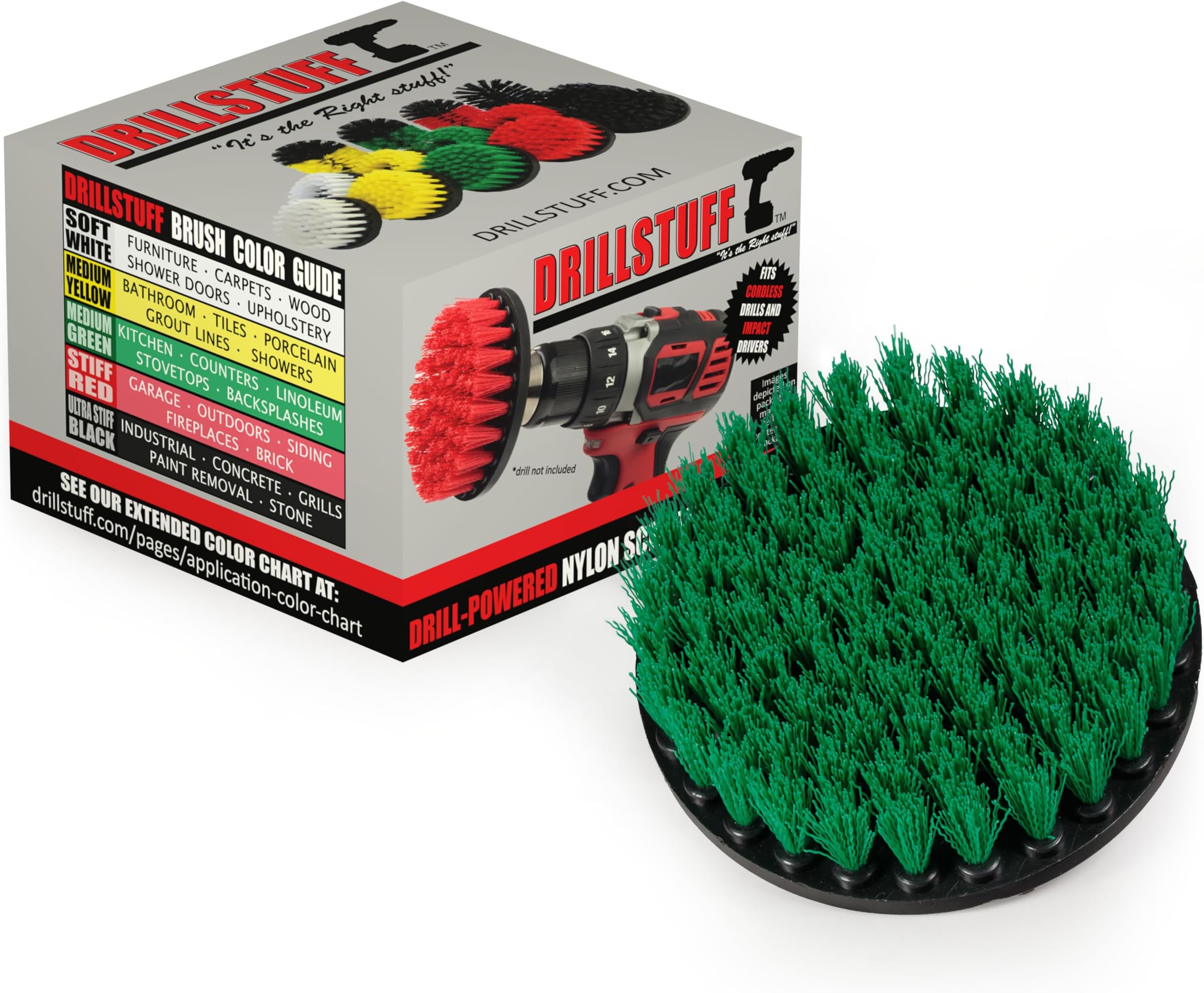 Kitchen Cleaning Supplies - Stove Scrubbing Accessories - Oven Door Scrubber - Countertop Scrub Brush - Cooktop Drill Brush - Sink Scrubbing Brushes - Baseboard Cleaner - Cast Iron Scrubber