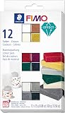 STAEDTLER FIMO effect 8013 C Colour Pack – 12 x 25 g - 1