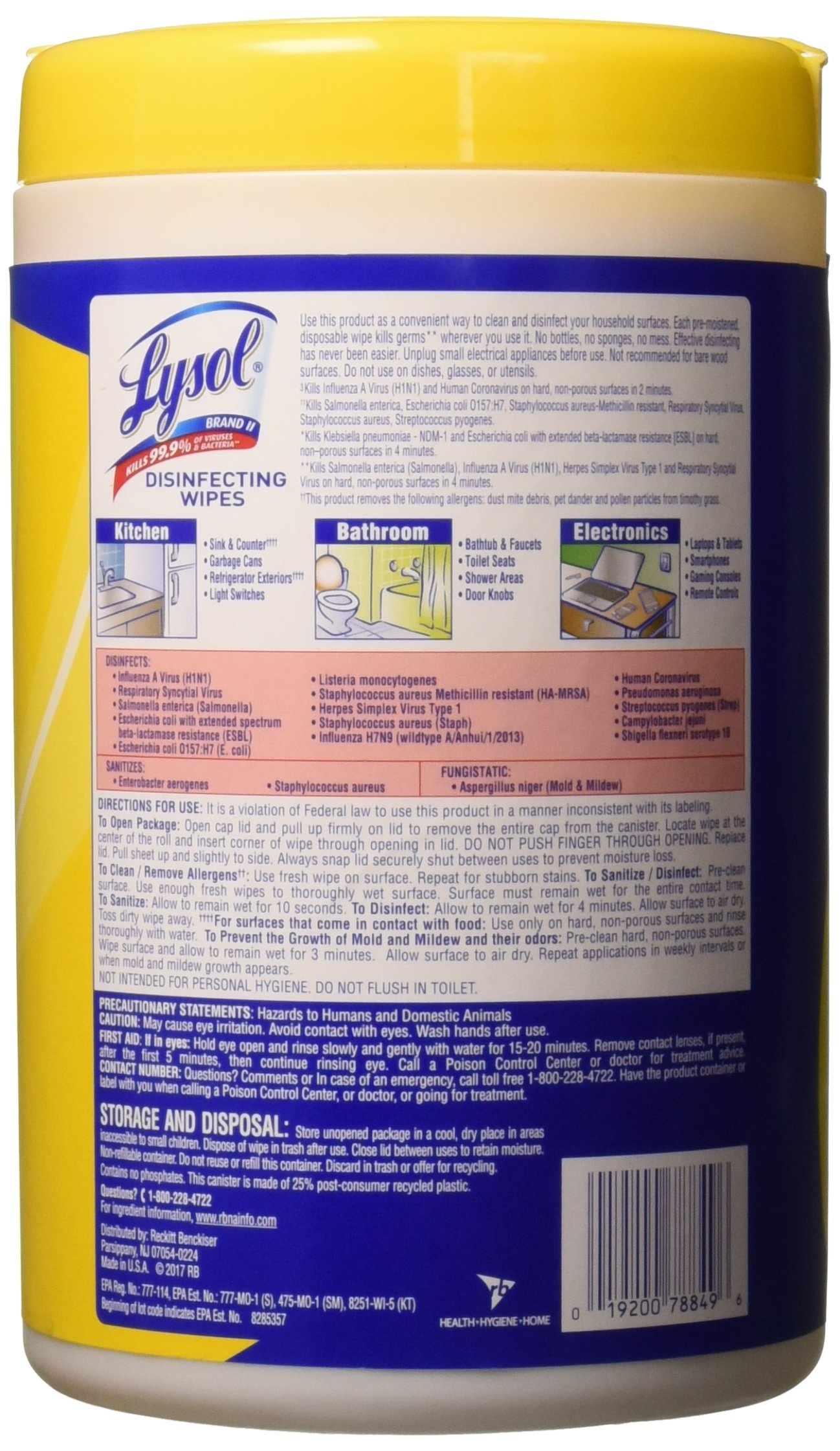 CloroxPro Disinfecting Wipes, Bleach-Free, Fresh Scent, 70 Count (Package May Vary)