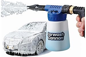 Ontel Carwash Cannon Foam Blaster Nozzle Gun for Cars and Beyond!