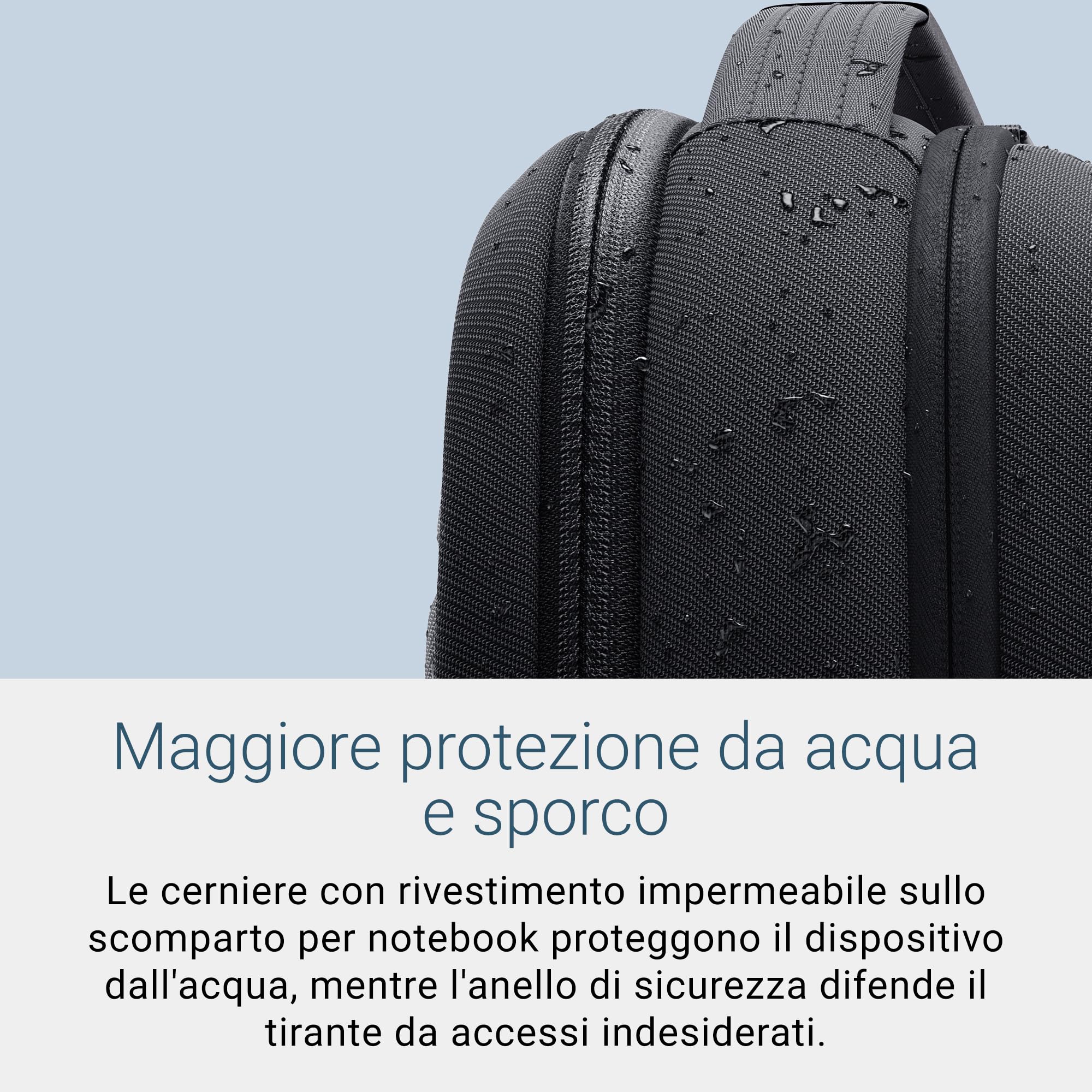 Dell Pro EcoLoop Borsa CC5626, per Notebook 14"-16", 17L, 53% Materiali Riciclati, Scomparto Imbottito, Cerniere Impermeabili, Tracolla Rimovibile, Nero