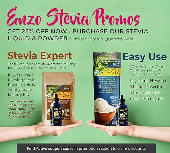 Enzo Organic Stevia Bundle