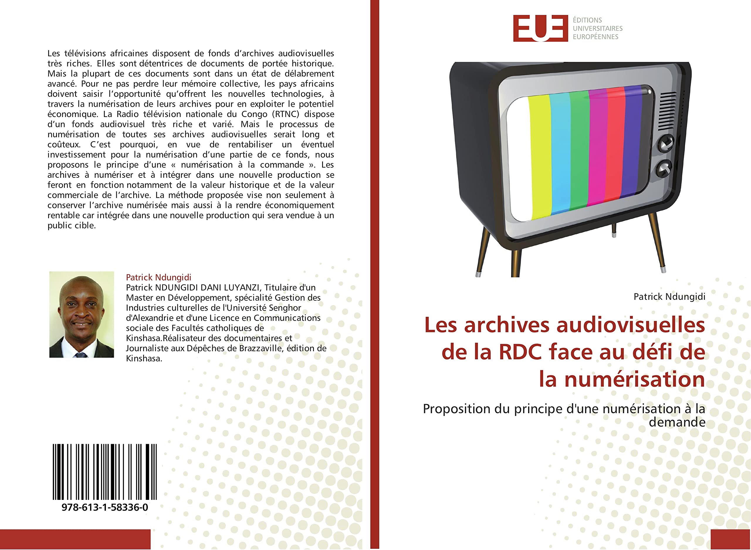 Archives audiovisuelles de la RDC : proposition pour la numérisation