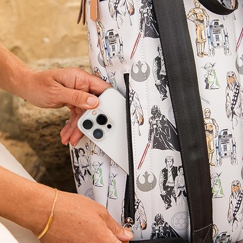 Miniatura 6 de Petunia Pickle Bottom Method Backpack  Baby Bag  Baby Diaper Bag for Parents  Baby Backpack Diaper Bag  Disney Mickey & Friends Good Times Collection