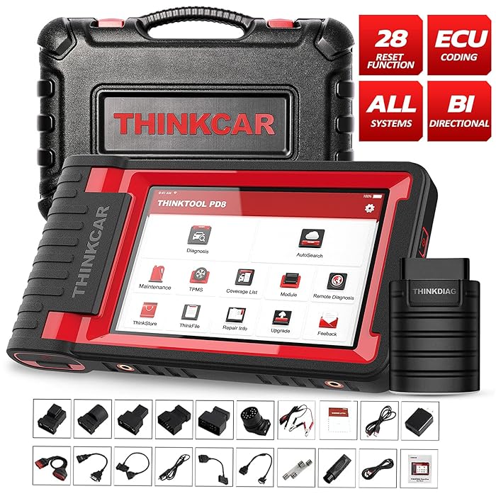 Buy Thinkcar ThinkTool PD8 Scan Tool, BiDirectional Control Diagnostic