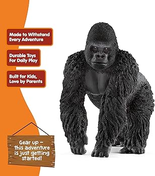 Amazon.co.jp: シュライヒ ワイルドライフ ゴリラ(オス) フィギュア Amazon.co.jp: シュライヒ ワイルドライフ ゴリラ(オス) フィギュア