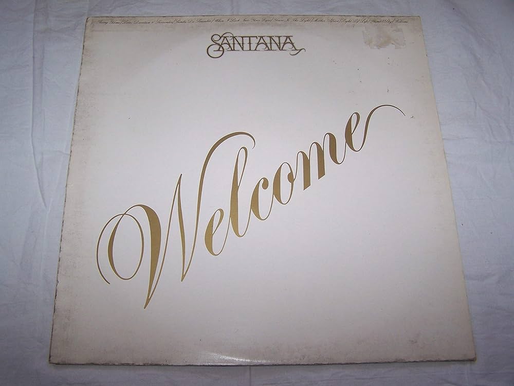 未使用 Santana - Welcome / レコード　LP Santana – Welcome – Vinyl (LP, Album), 1973 [r4087045] | Discogs