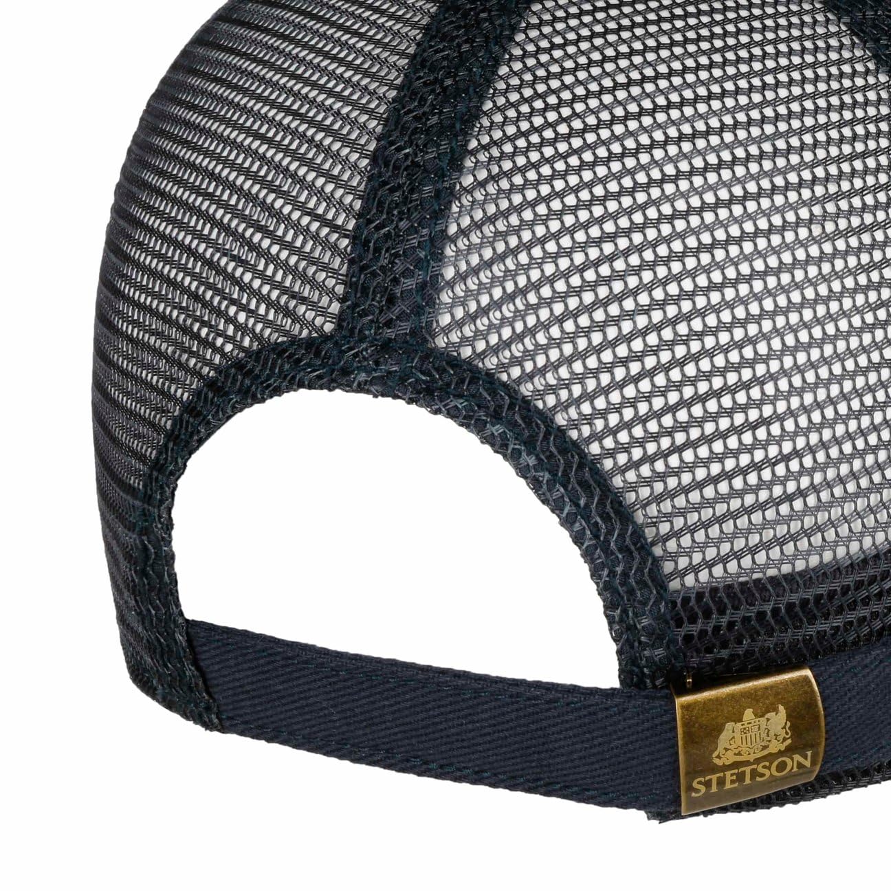 Stetson Czapka Trucker Vintage Brushed TwillKobiety/Mężczyźni - tirowca baseball cap z meshu Metalowa sprzączka, daszkiem wiosna-lato jesień-zima Wiosna
