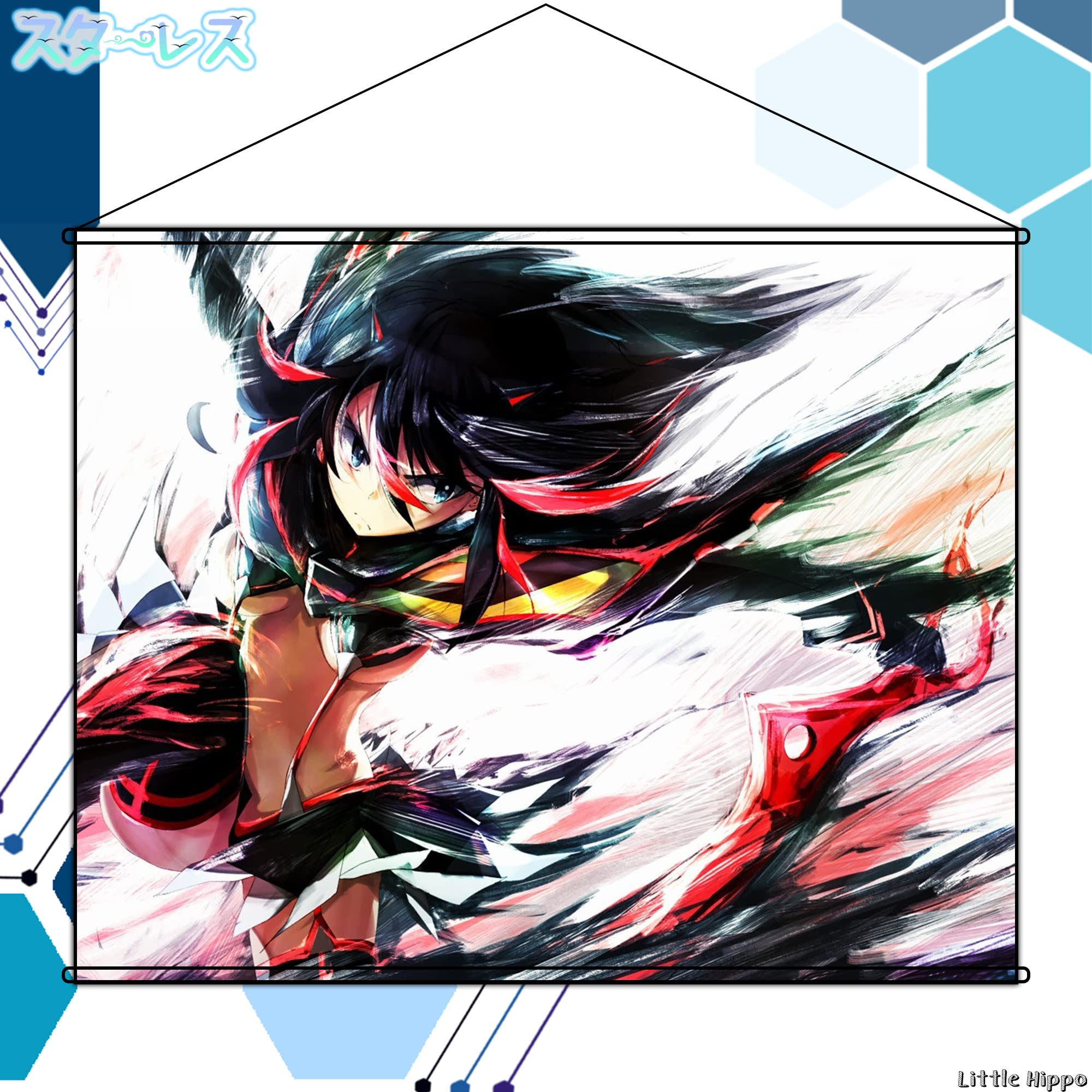 Amazon.co.jp: Starless タペストリー キルラキル Kill la Kill 纏流子