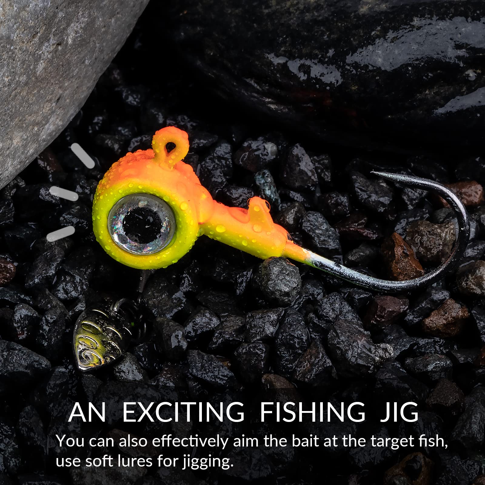 丸型ジグヘッド　20本 Amazon | THKFISHジグヘッド 虫ヘッドアジング ジグヘッド じ
