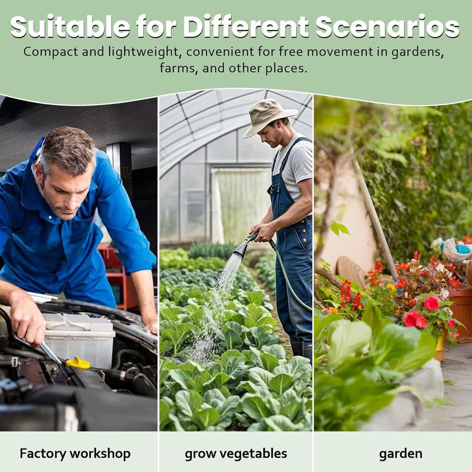 Garden Scooter - Taburete con Asiento Ajustable y Bandeja de Almacenamiento, Herramienta ergonómica para el Exterior | Accesorio Funcional para Mantenimiento de tamaño Flores Vegetales poda