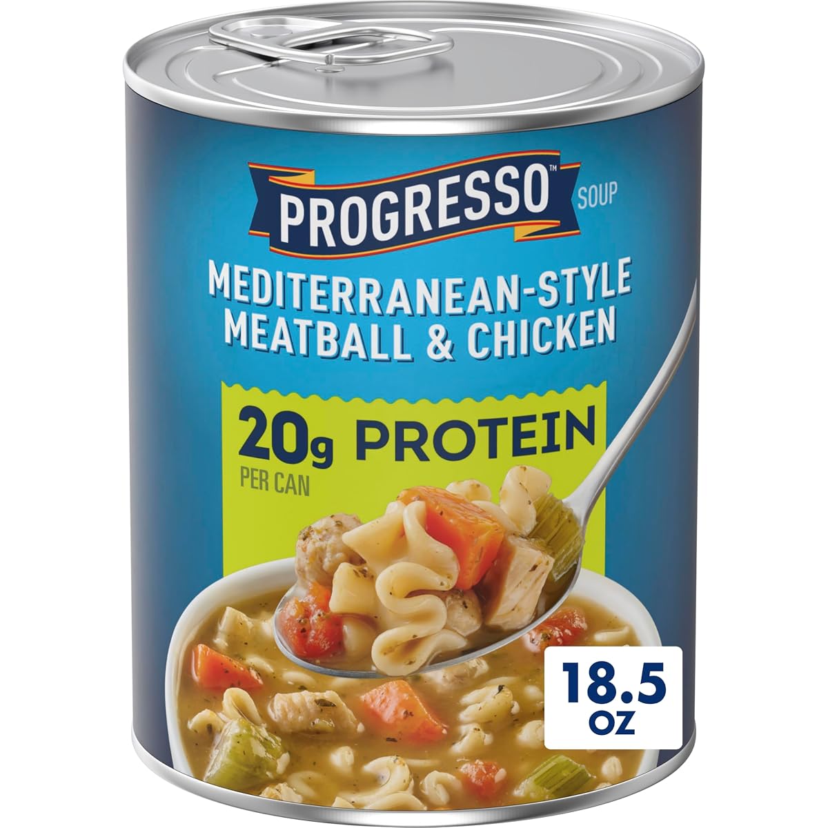 Progresso Mediterranean-Style Meatball and Chicken Soup, 18.5 oz