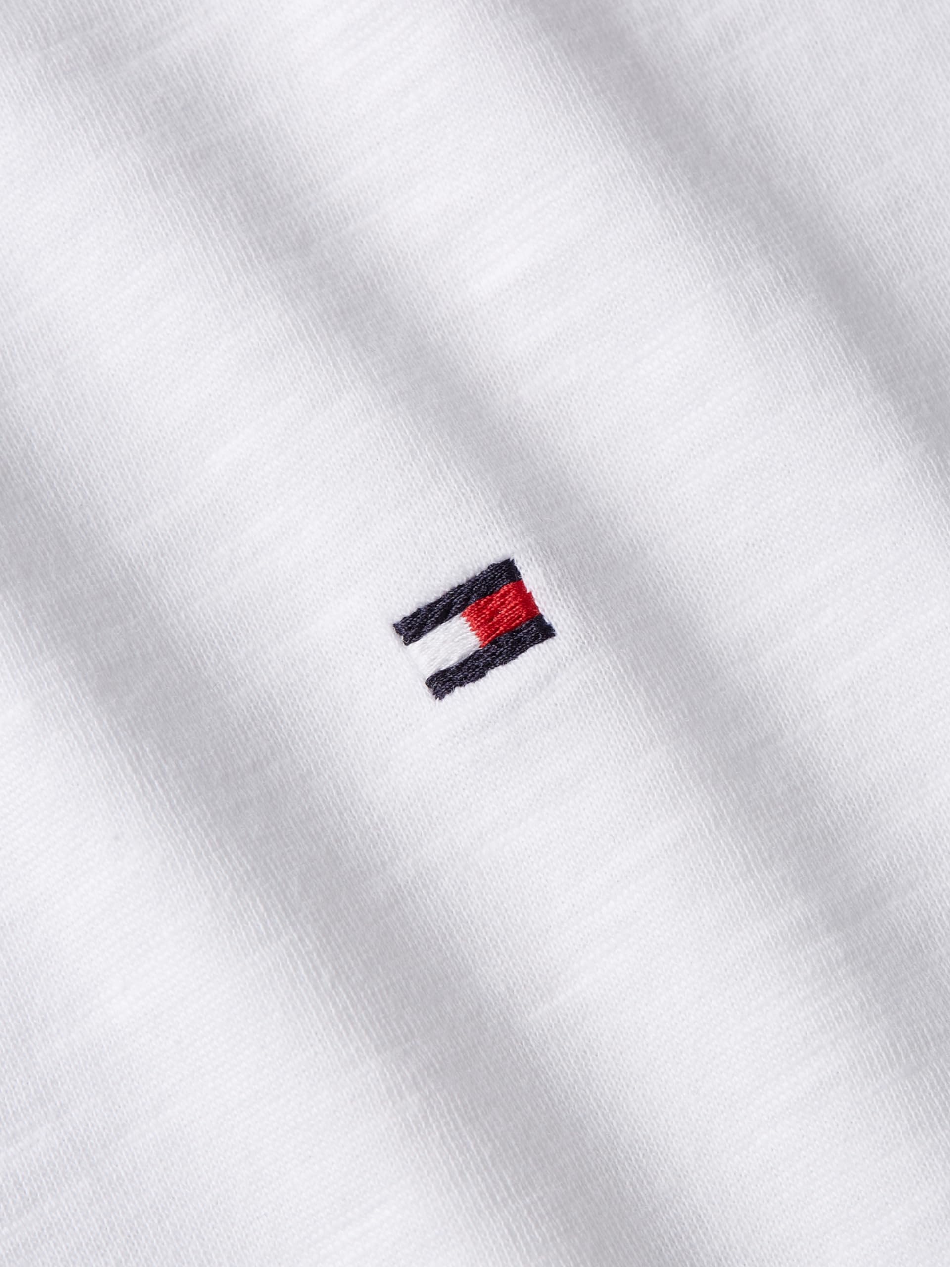 Tommy Hilfiger 1985 Slim Slub C-nk SS Ww0ww37857 Camisetas de Punto de Manga Corta Mujer