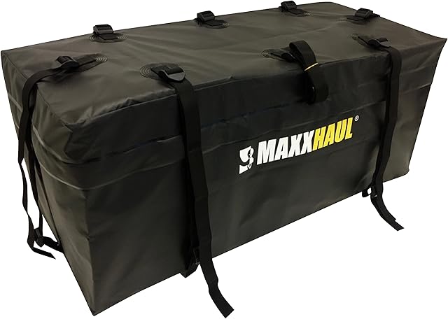 MAXXHAUL 70209 Cargo Carrier Bag - Heavy Duty and Water Resistant 47" x 20" x 20 Black