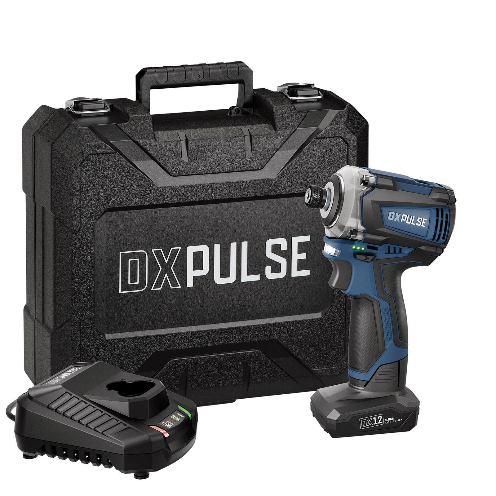 Draper 27962 DXPulse Cordless Brushless Impact Driver Kit