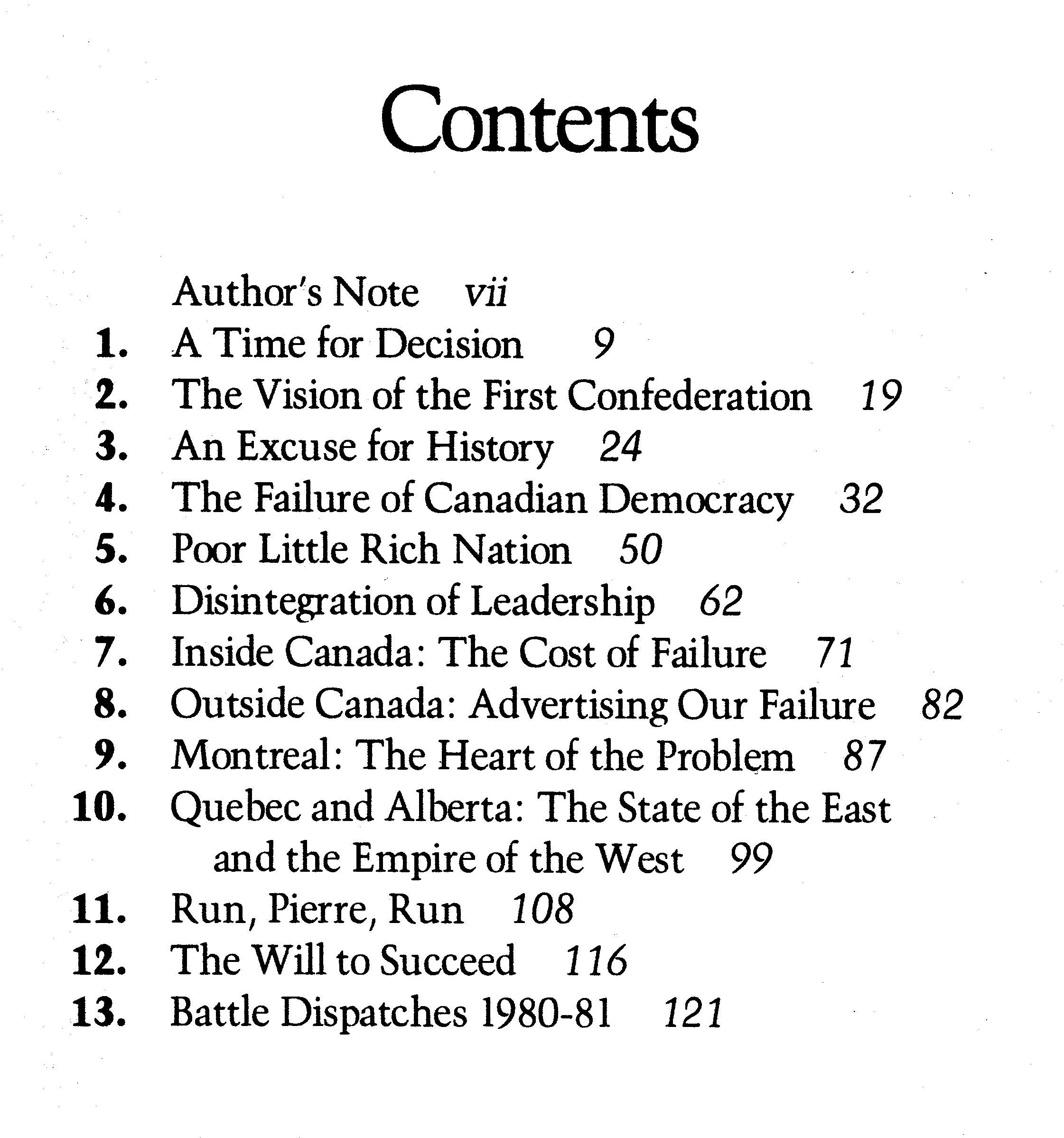 Canada Lost Canada Found: The Search for a New Nation Desbarats, Peter - PT04