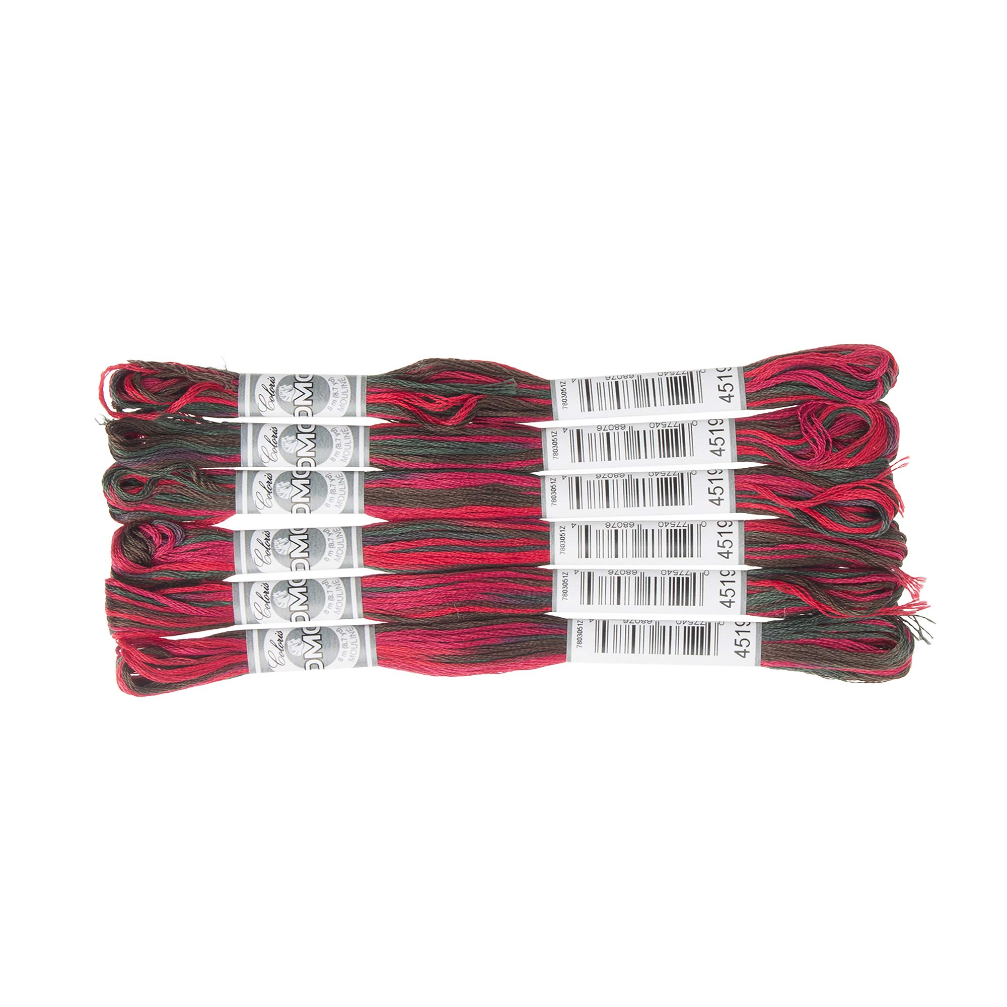 DMC Embroidery Floss Cotton 4519 Red 8.8 Yards (517-4519)