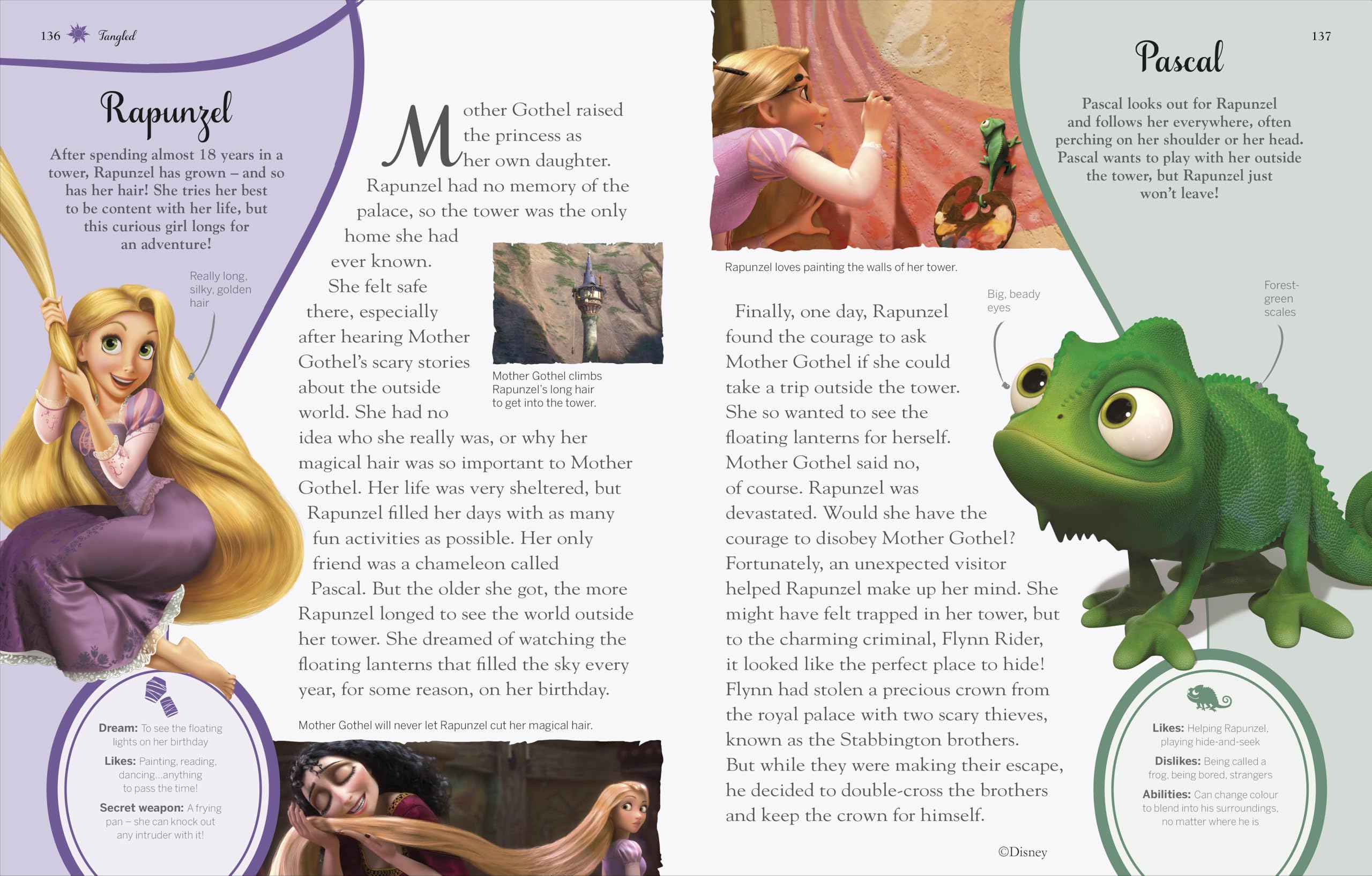 Disney Princess Enchanted Character Guide: Relive the Spellbinding Stories of the Disney Princesses in This Magical Guide