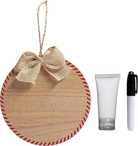 Miniatura 60 de Pearhead Baby’s First Christmas Wooden Picture Frame Ornament, Newborn Milestone Keepsake Photo, Holiday Gift For New and Expecting Parents, Rustic