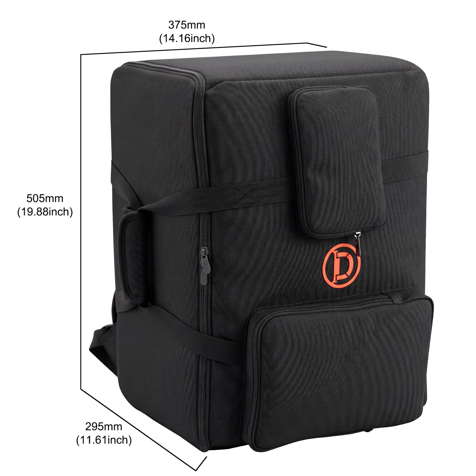 Custodia da Trasporto Copertura Compatibile con Marshall Bromley 450 - Altoparlante portatile per feste, Borsa da Viaggio Zaino per Marshall Bromley 450 e Accessori, Nero