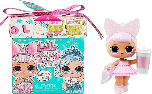 LOL Surprise Confetti Pop Birthday - Poupée Édition Limitée avec