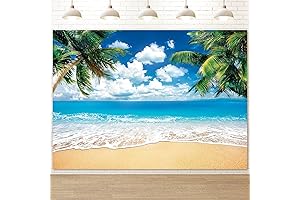 Captivating Hawaiian Backdrop for Immersive Indoor and Outdoor Decor