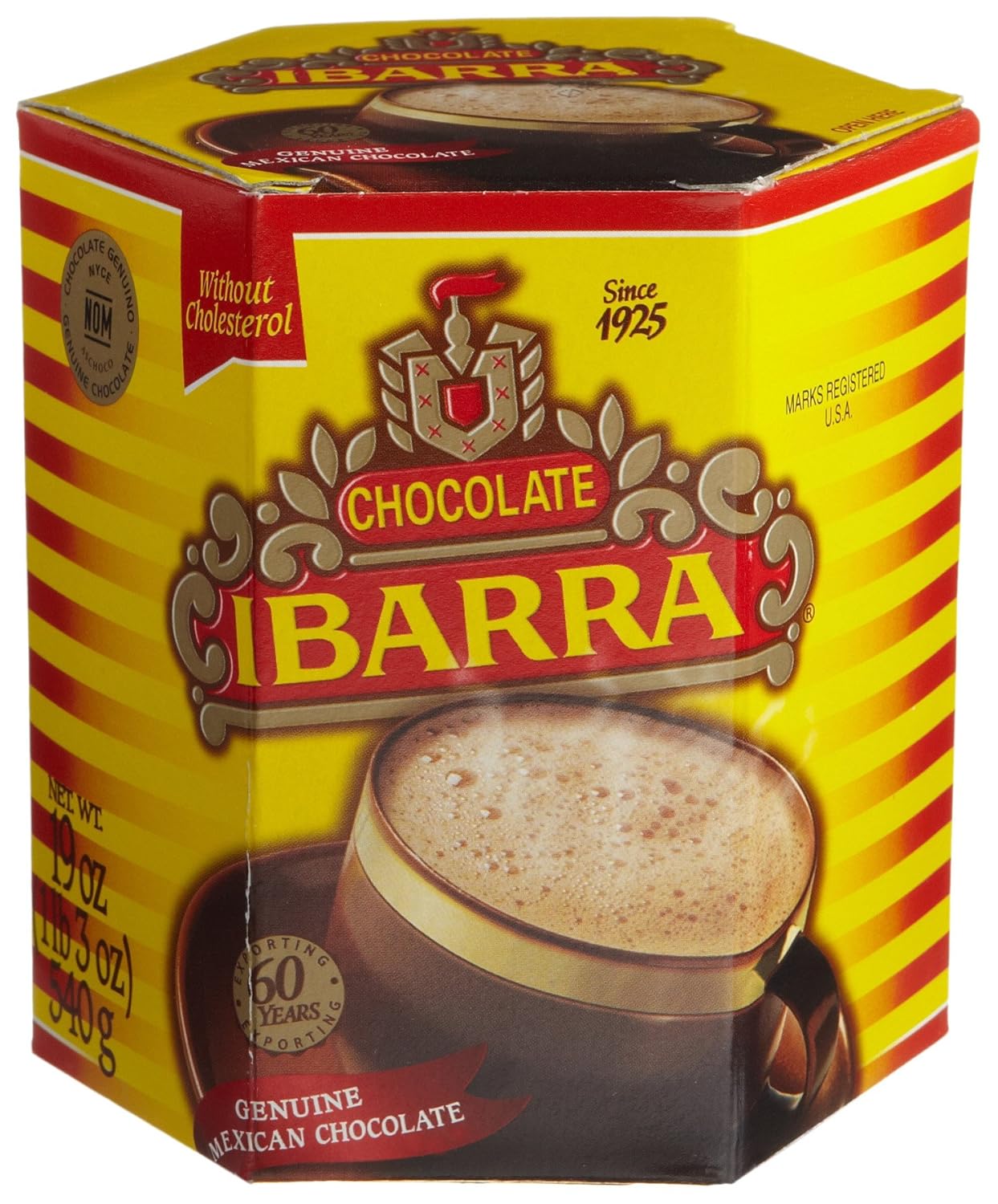 Ibarra Mexican Chocolate, 19-Ounce Boxes Pack of 6