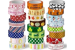 Exclusive Martha Stewart Washi Tape: A Vibrant Spectrum of Seasonal Expressions