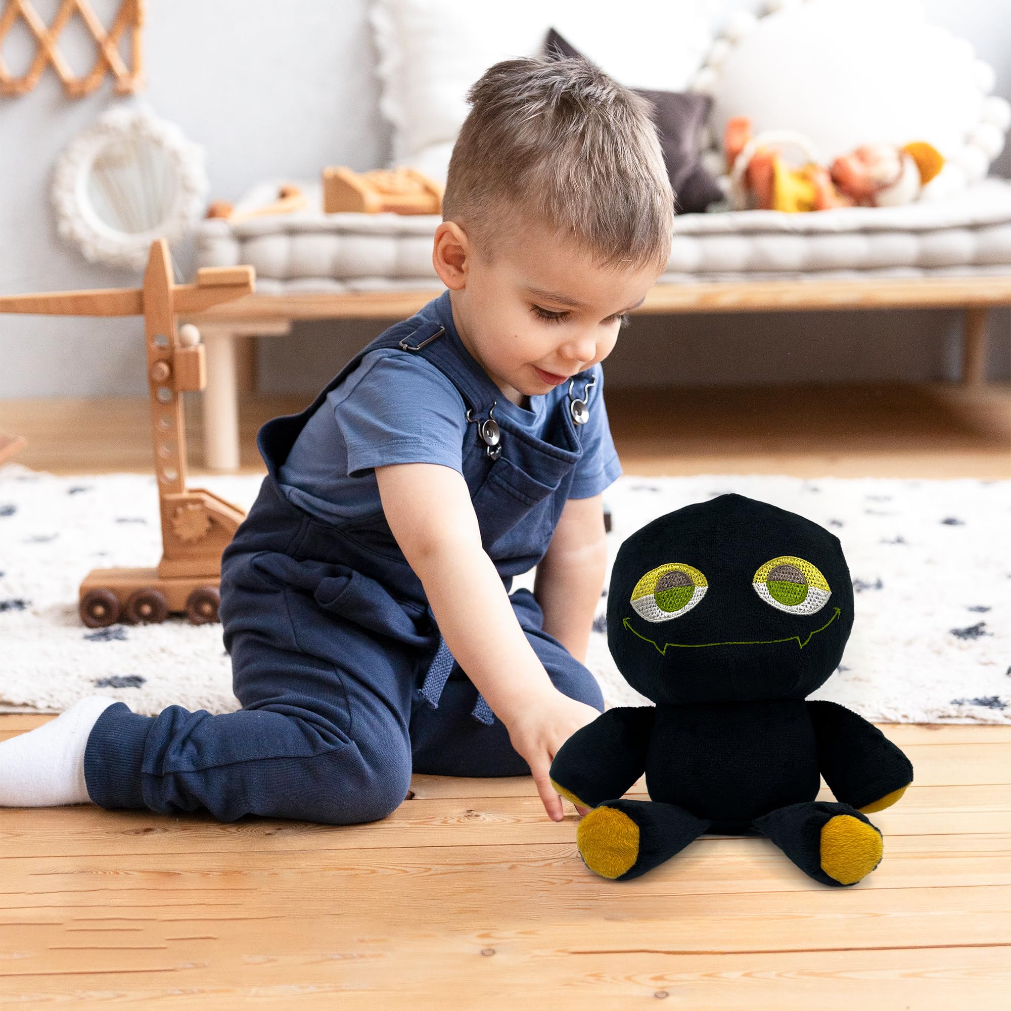 ボブ　ぬいぐるみ ボブ・ベルセブ。不気味な月です。大きなぬいぐるみ。サイズ 21 インチ