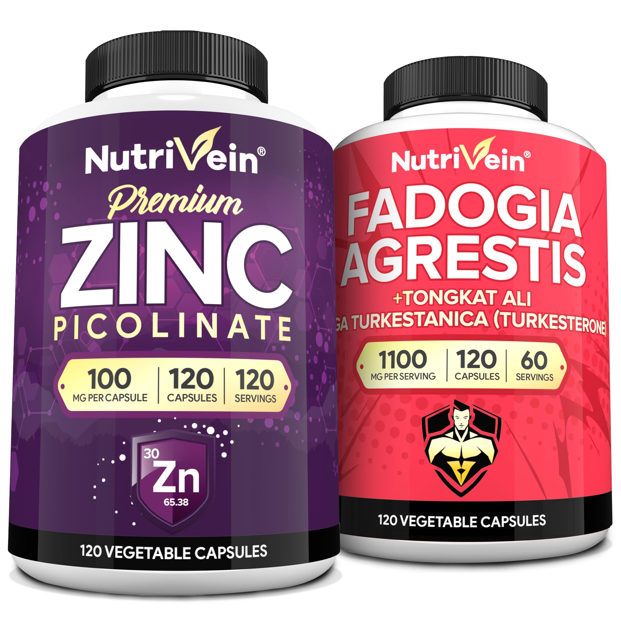Amazon.com: Nutrivein Premium Zinc Picolinate & Fadogia Agrestis