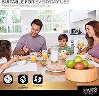 Vista 6 de Vasos de plástico color oro rosa desechables, paquete de 50 vasos de fiesta transparentes de 10 onzas, vasos de vino de plástico resistentes