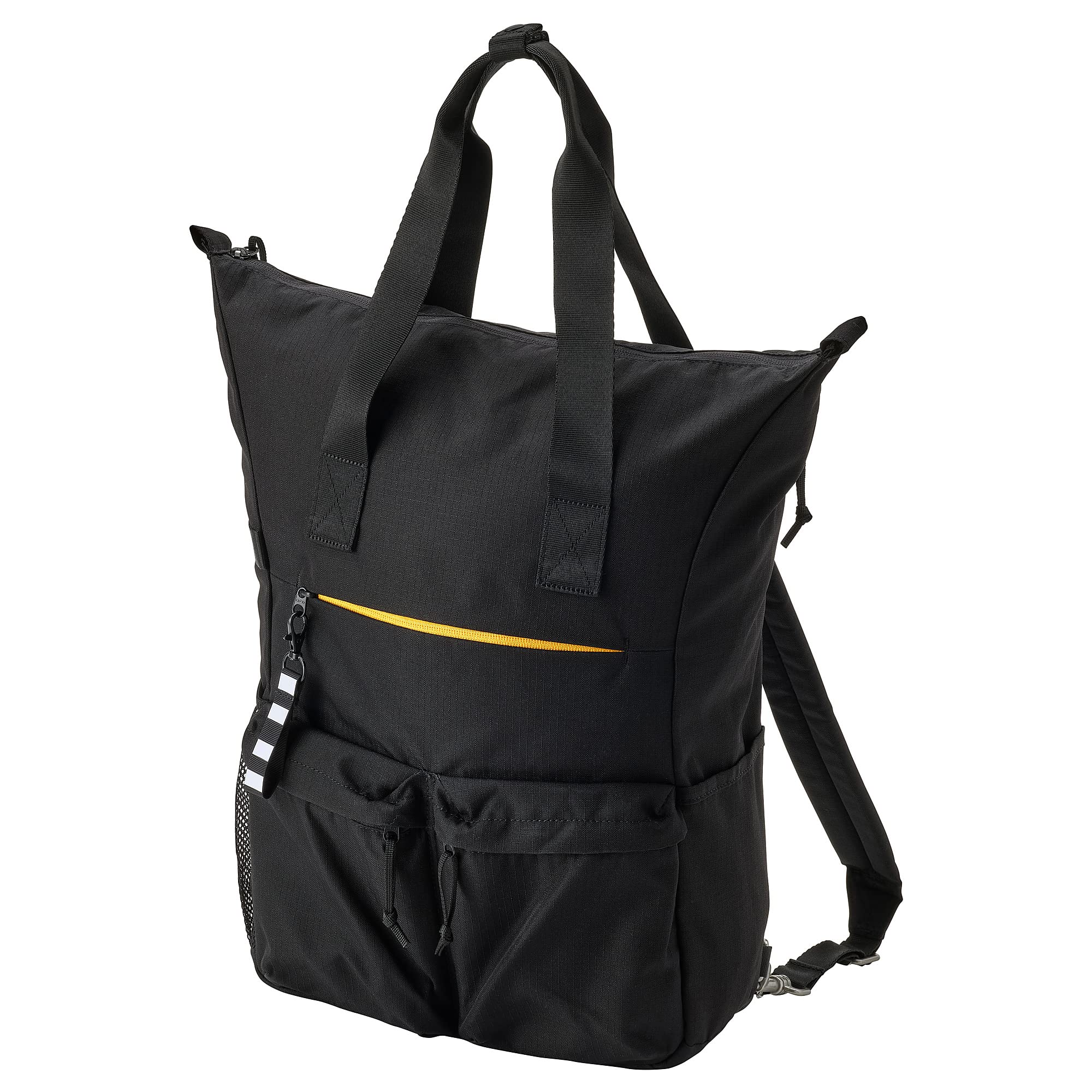 VÄRLDENS Backpack, black, 31x15x49 cm/26 l-image-4