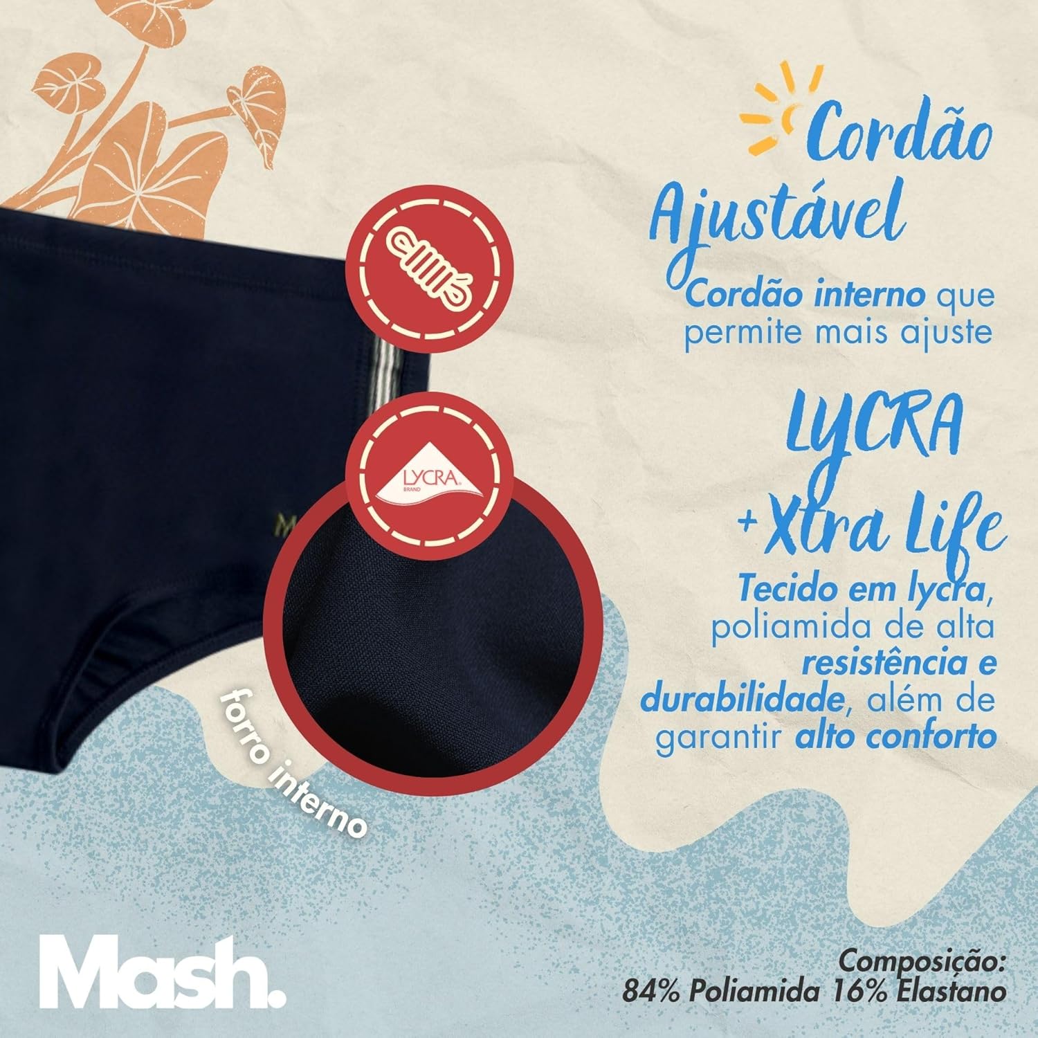 Sunga Masculina Praia Mash Uv50+ Sungão Com Fita Lateral Dry Verão em promoção! Veja a oferta e mais achadinhos de Moda praia 4 Hoje é o melhor dia para comprar Sunga Masculina Praia Mash Uv50+ Sungão Com Fita Lateral Dry Verão com aquele preço maroto! Promoção! Aproveite a oferta! 4