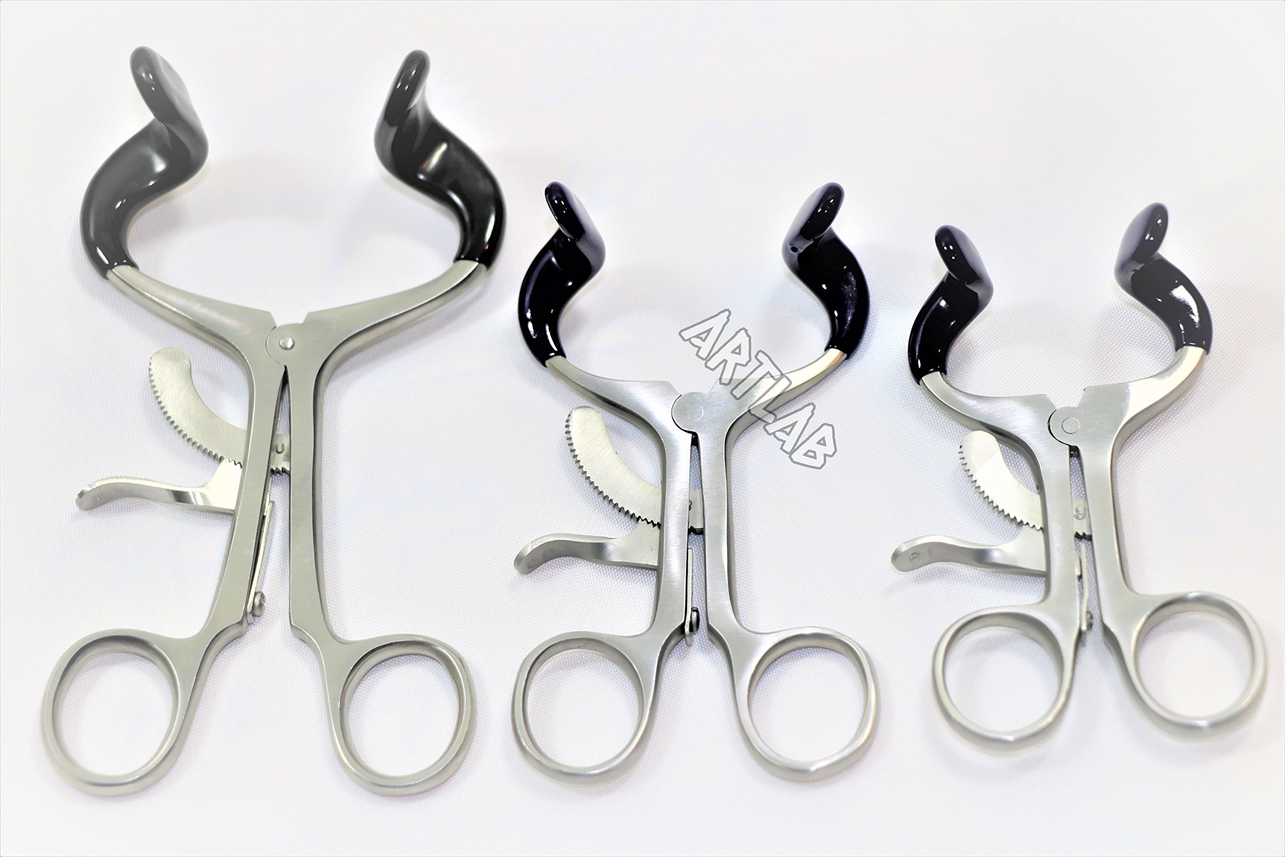 SET of 3pcs MOLT DENTAL MOUTH GAG 3.5