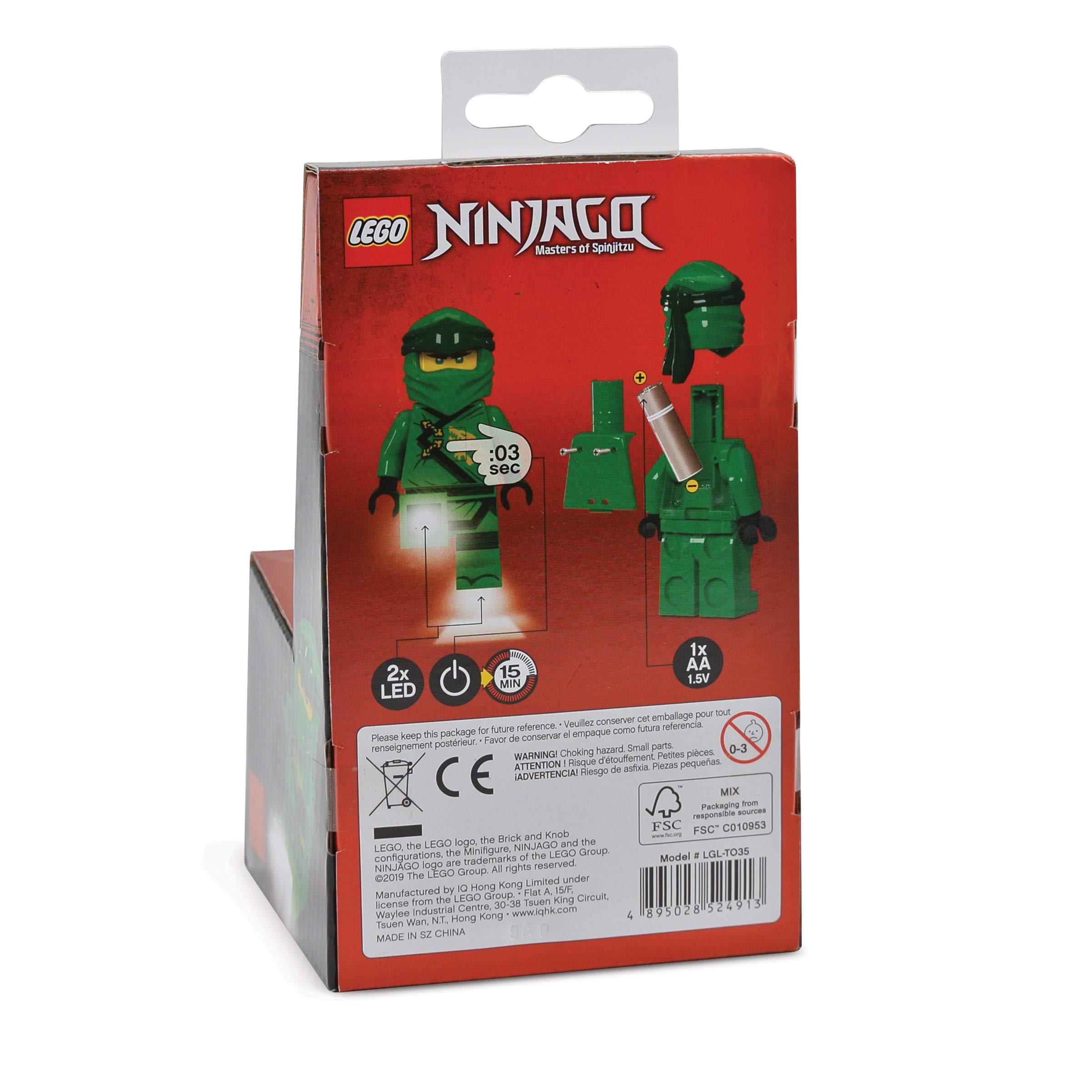 LEGO Ninjago Legacy latarka - Lloyd - 127 mm duża figurka