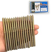 Vista 23 de Paquete de 20 pernos de suspensión de doble cabeza de 1/4-20 x 1 pulgada para tornillos de muebles