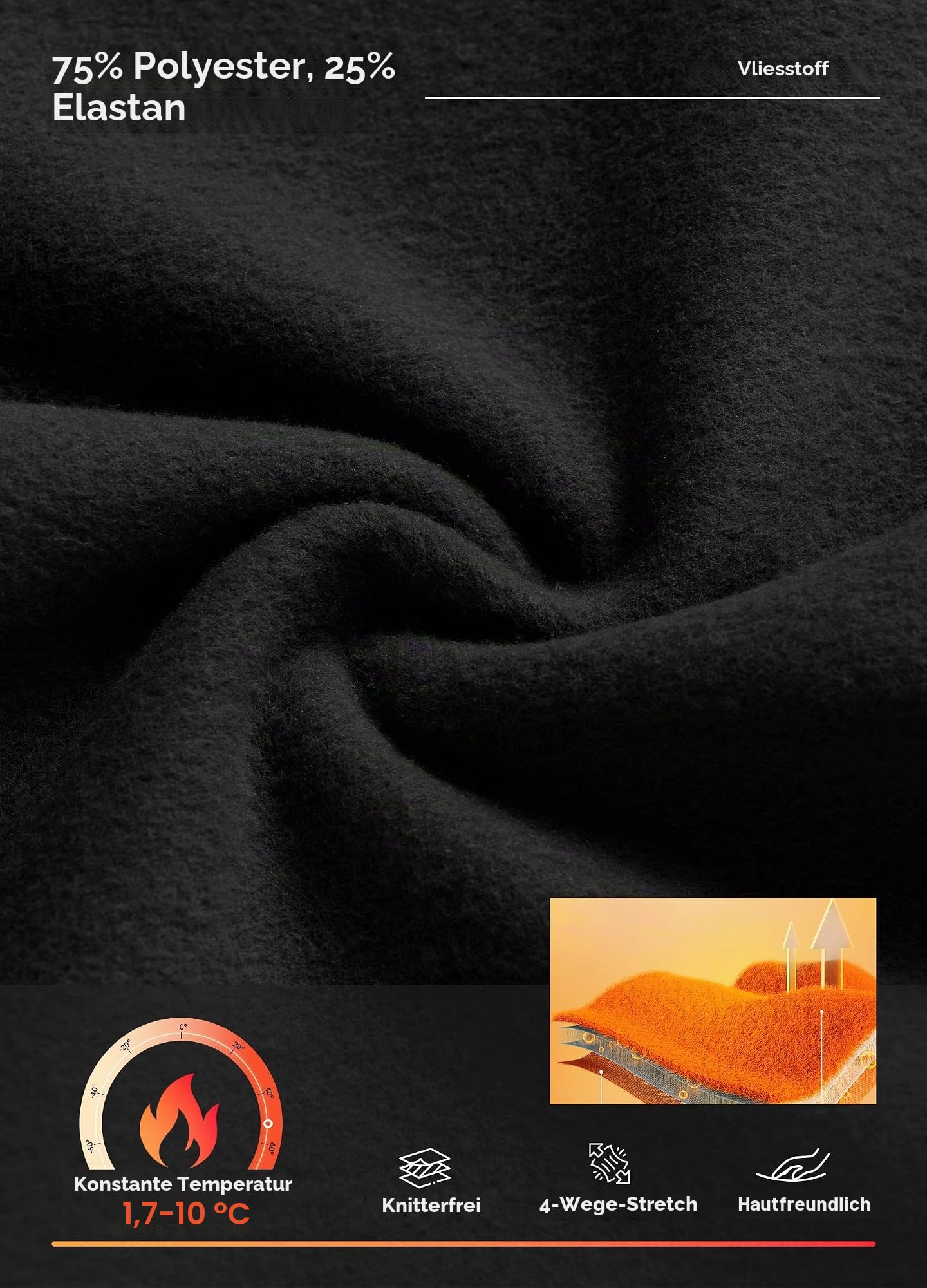 WILLIT Jogginghose Damen Fleece gefütterte Hose Winter Sporthose Warme Yogahose Thermohose Weites Bein Lounge Hose mit Taschen