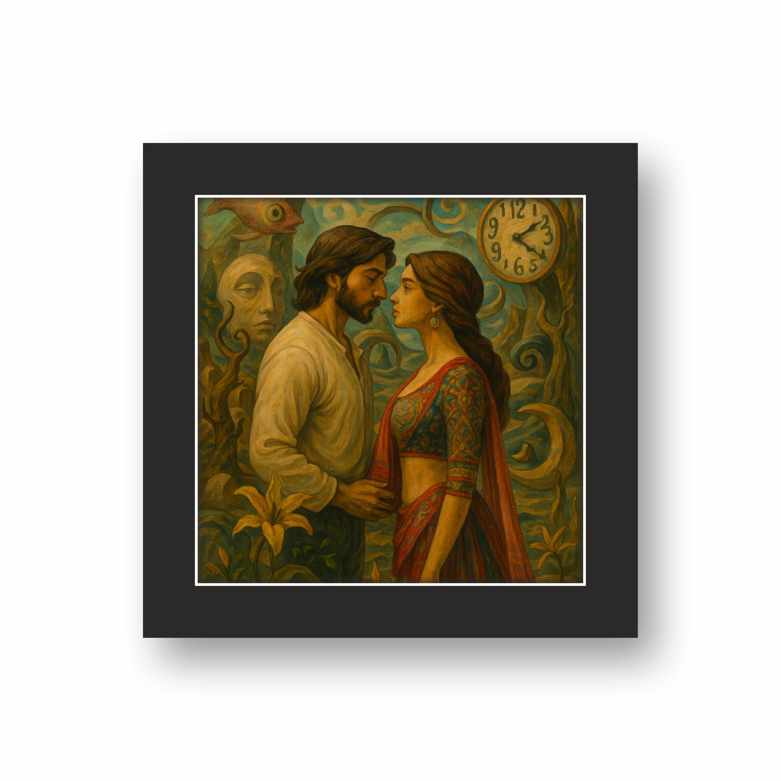 Surrealism Style Frame - Personalized Dreamlike Artwork – view 4