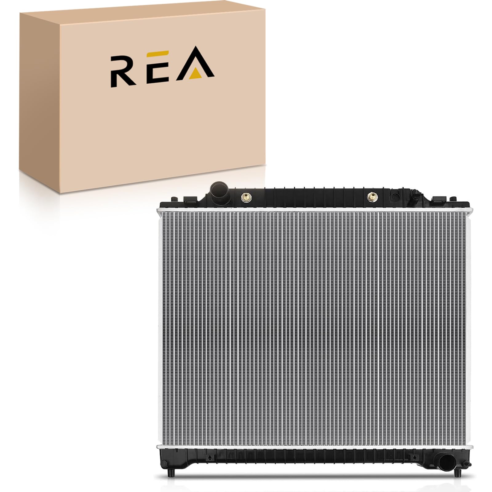 Engine Coolant Radiator with Transmission Oil Cooler Compatible with Ford E-350 Super Duty 5.4L 1999-2016, E-350 Super Duty 6.8L 1999-2018,E-250 5.4L 2003-2014, E-350 Club Wagon 5.4L 2002-2005 &amp; More