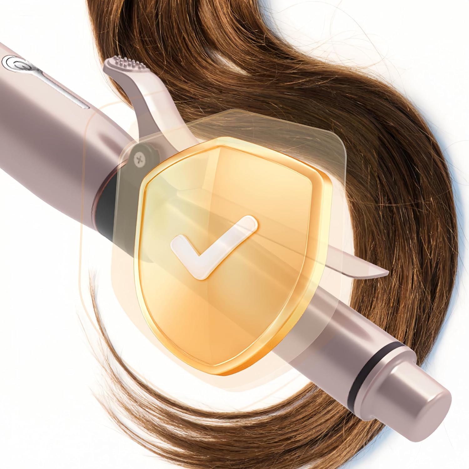 Cordless Curling Iron, Mini Curling Iron, Travel USB Rechargeable Ceramic Curling Wand,Hair Straightener and Curler 2 in 1, Mini Flat Iron with 3 Temp Setting, Curlers for Short Hair - Image 6