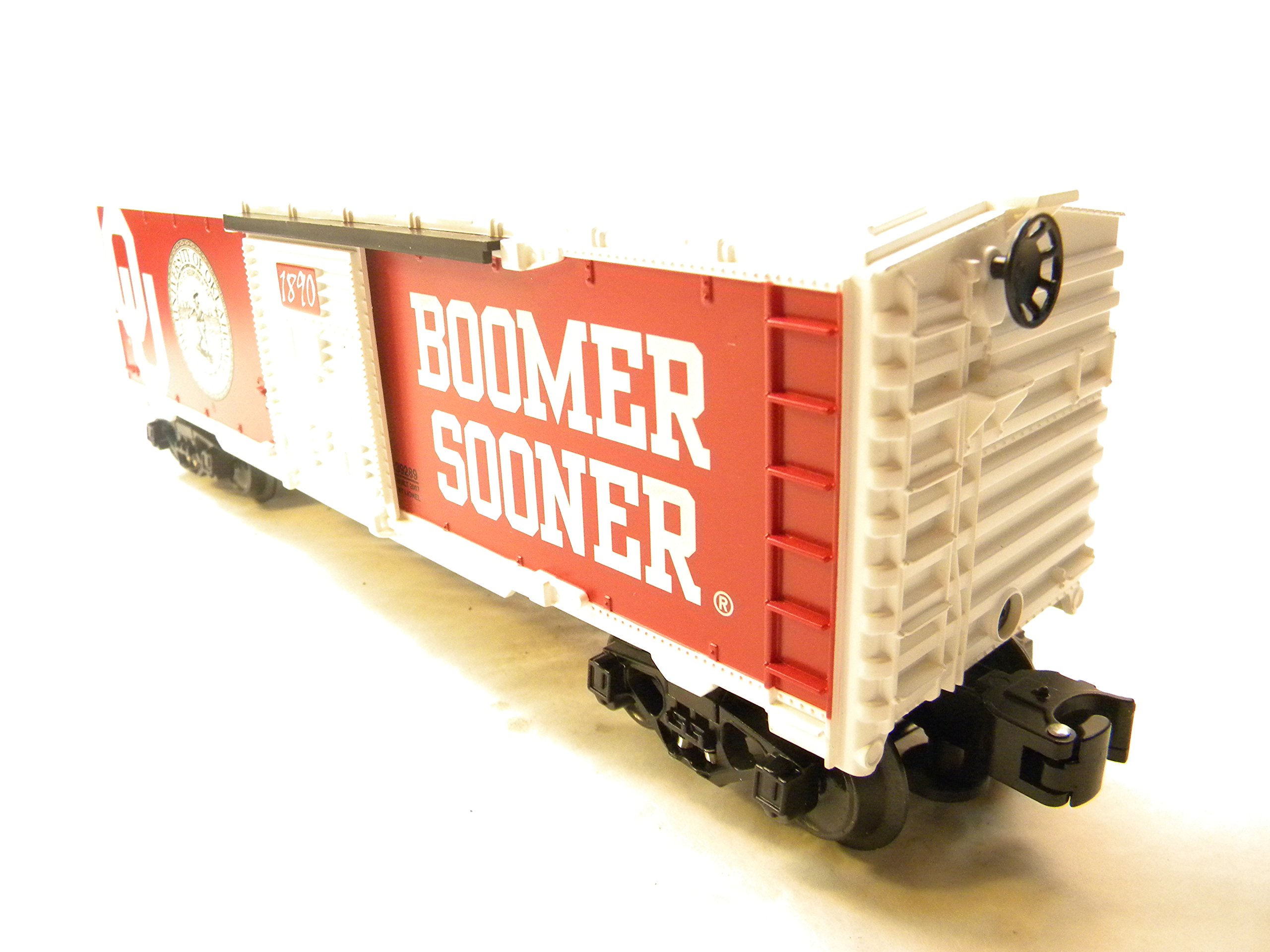 50' PS-1 Boxcar w/Standard Coupler, 9' Low Tack Doors - Sharp Slope, No Lip -- Boxcar Red