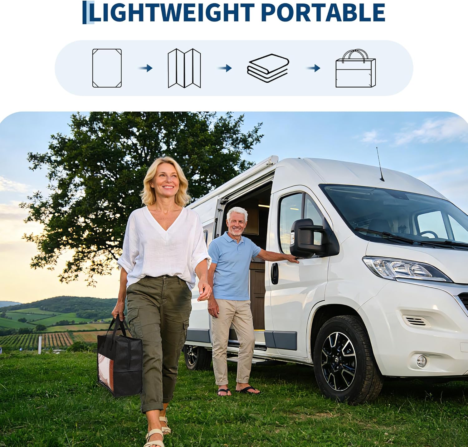 Outdoor Rug for Patio 6x9 Waterproof Reversible Mat Modern Bordered Plastic Straw Large Outdoor Carpet Foldable Patio Camping Rug for Patio, Deck, Balcony, Backyard, Picnic, Beach, Clover,Terracotta