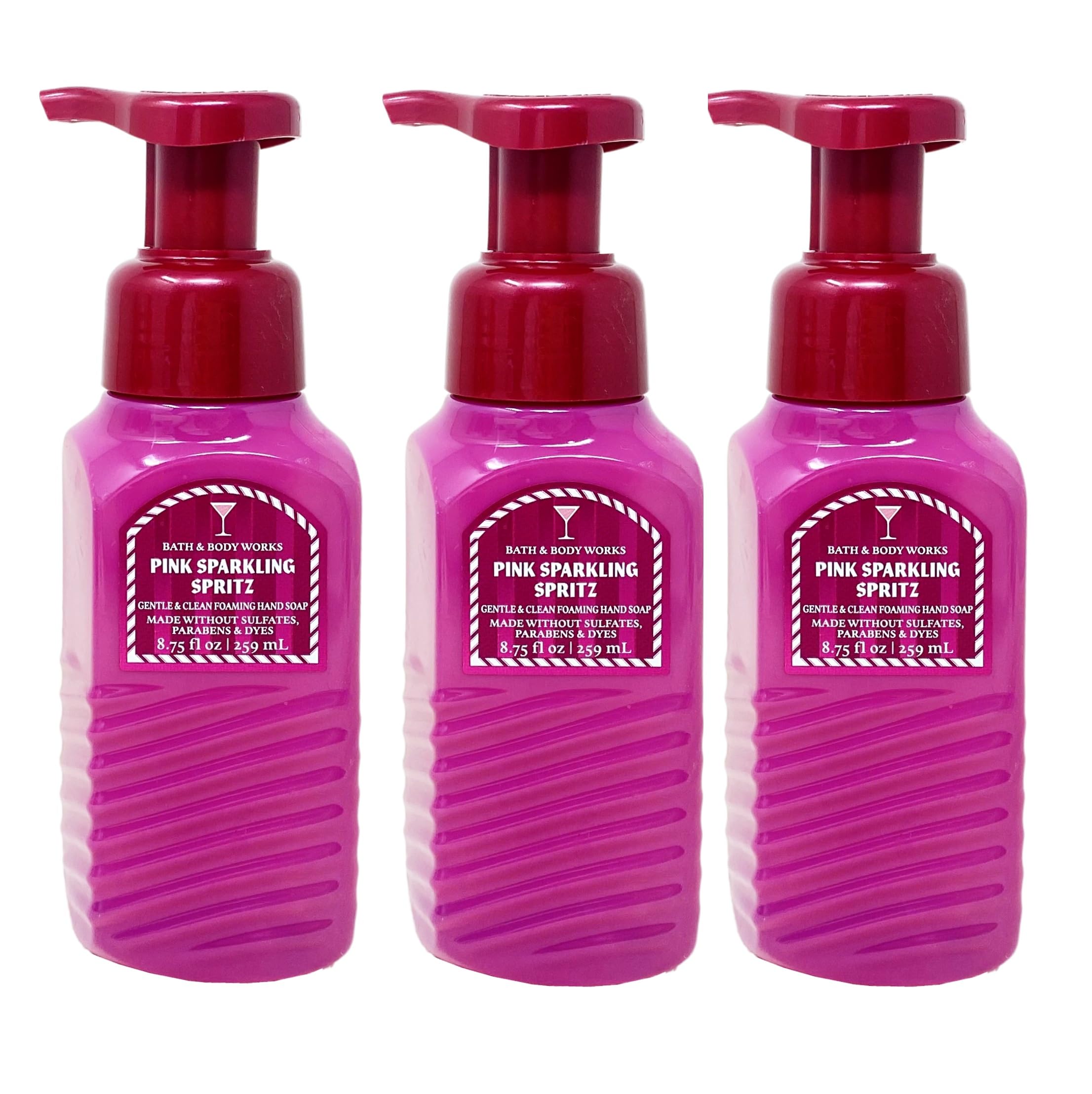 Amazon.com : Bath & Body Works Pink Sparkling Spritz 3 Pack Gentle