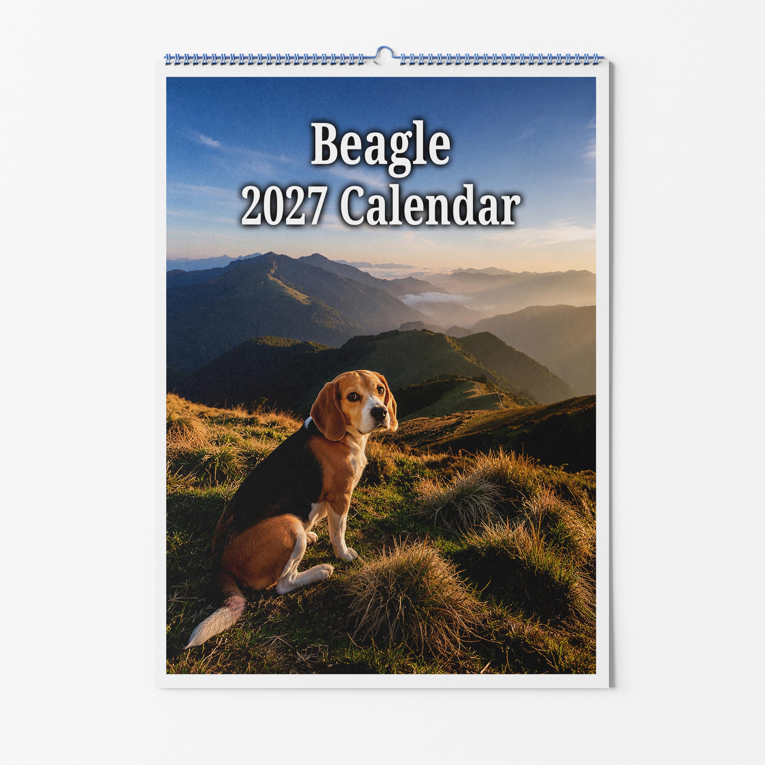 Party People A3 Wall Calendar - Beagle Dog 2027 โ image 1