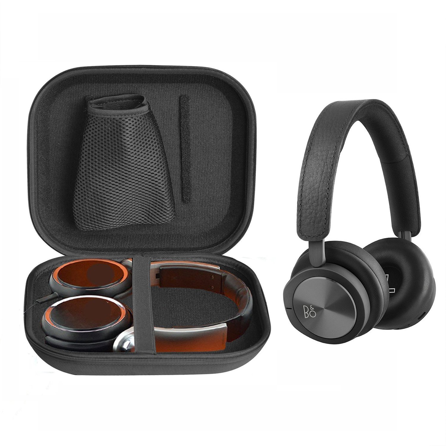 【美品】B&O Beoplay H9i ヘッドフォン + 純正キャリングケース 美品】B&O Beoplay H9i ヘッドフォン + 純正キャリングケース