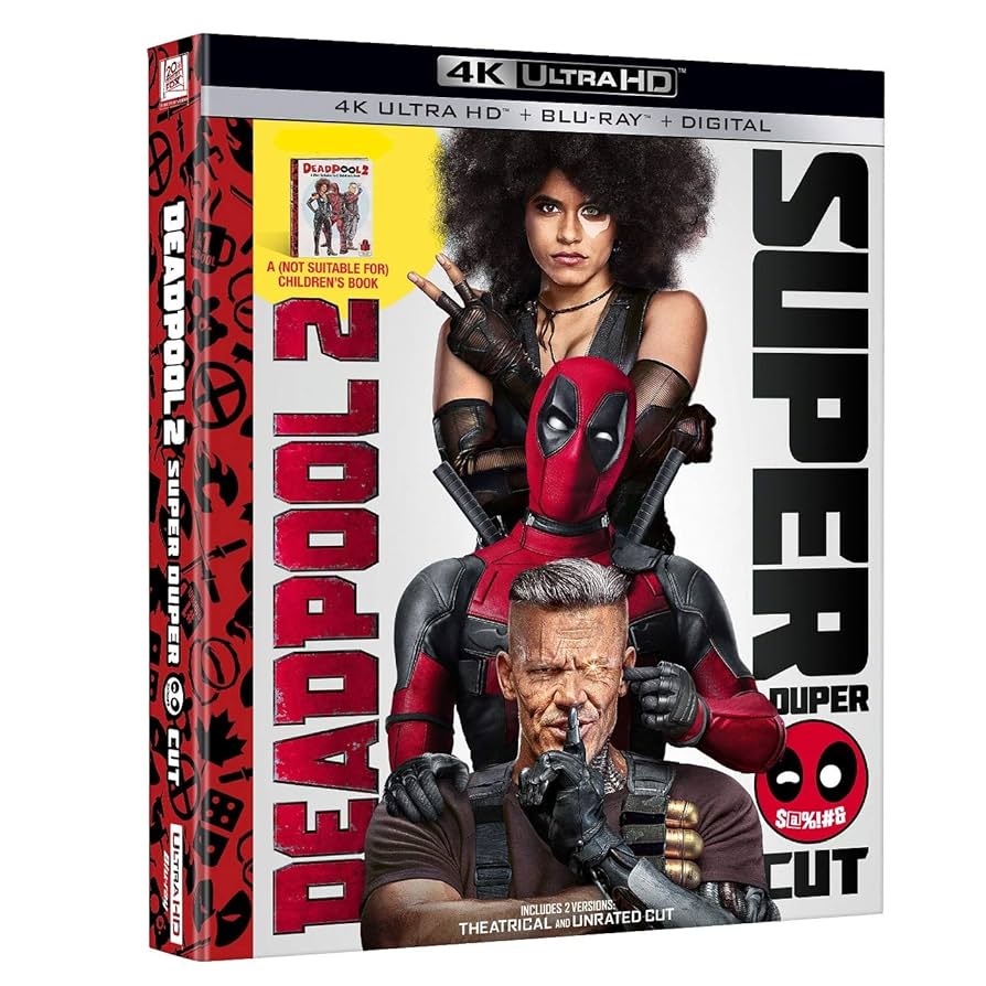 Amazon.com: Deadpool 2 Limited Edition (4K Ultra HD+Blu-Ray+