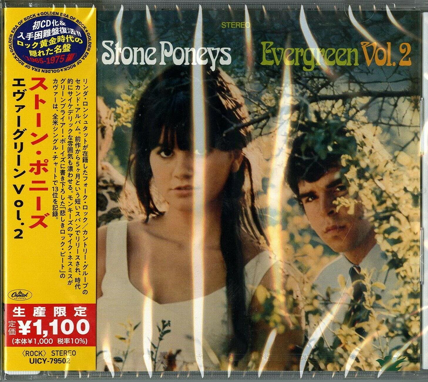 STONE PONEYS-EVERGREEN VOL.2-JAPAN CD Ltd/Ed